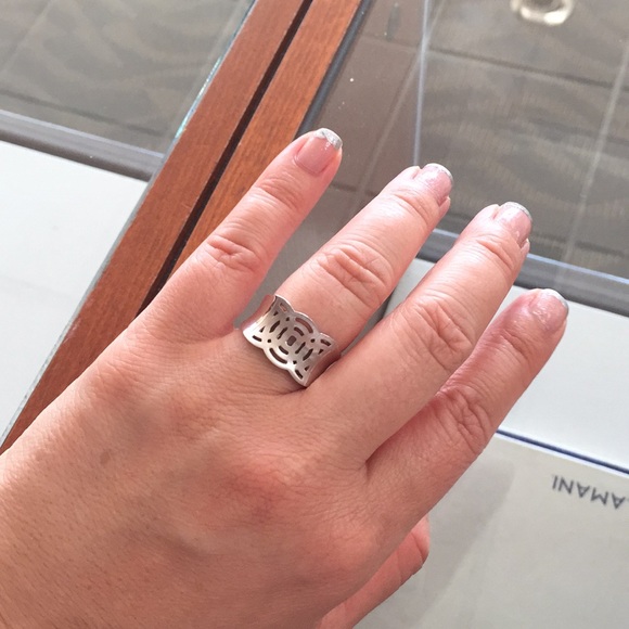 NEW Solid hand crafted wide ring size 7.25 - Picture 5 of 8